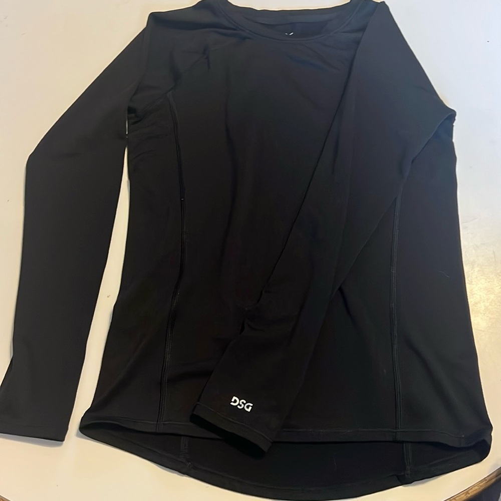 DSG Dri Fit Long Sleeve compression Youth long sleeve black size L 14